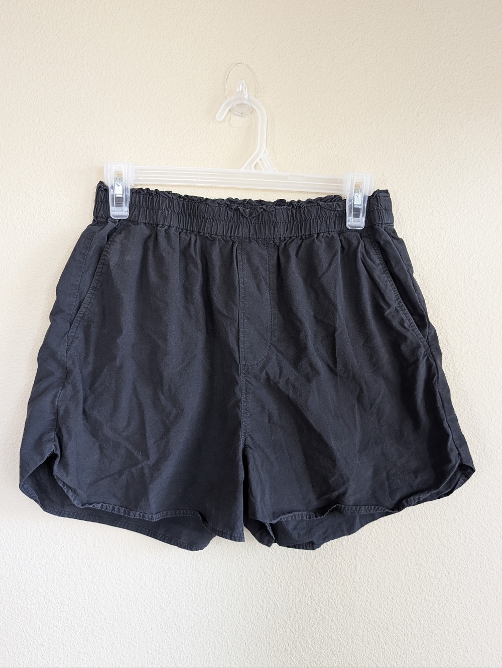 Madewell Size Small Women’s Black Elastic Waist Casual Shorts